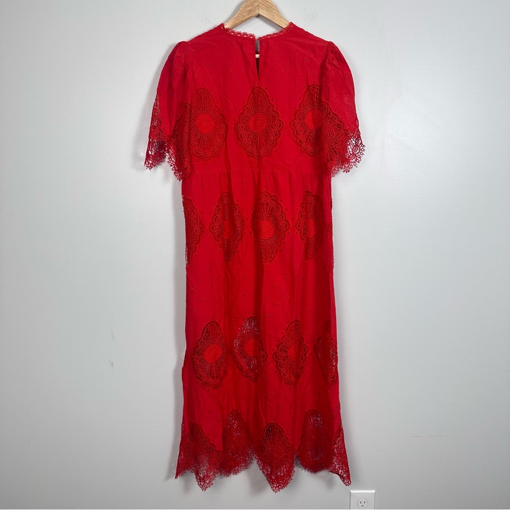 TUCKERNUCK Red Catalina Dress LARGE - Picture 9 of 12